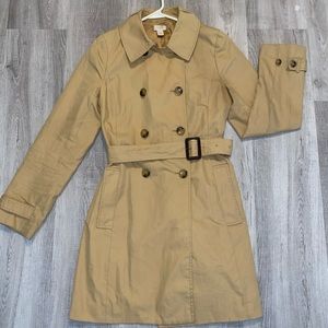 J Crew Trench Coat